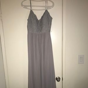 Jasmine B2 women's bridesmaid dress Size8 graphite